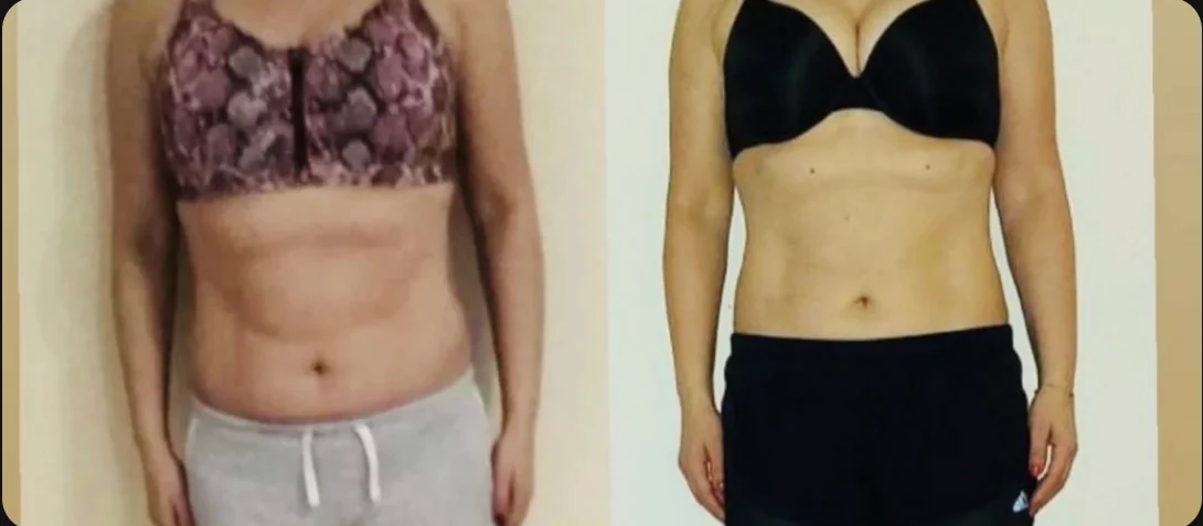 Gosia Stankiewicz client transformation after personal training with Terry Fairclough